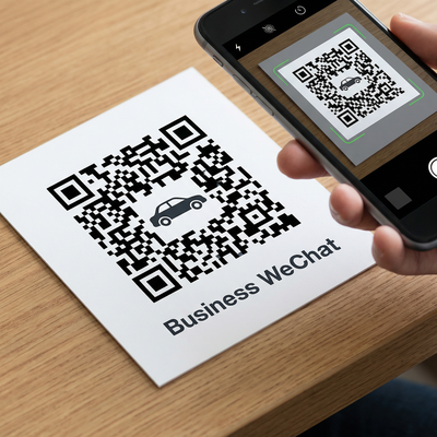 小马拉大车商务二维码